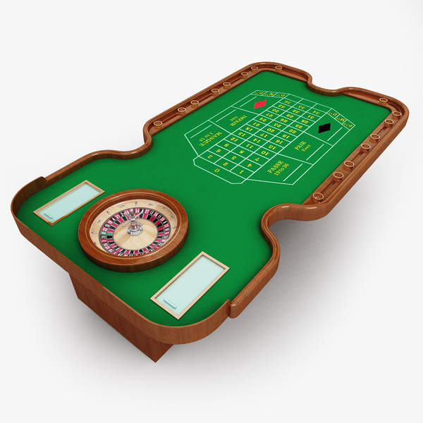 3ds max roulette table v2 - Roulette Table V2 by 3d_molier