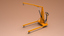 Hand-operatived crane