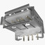 USB A Receptacle for soldering to PCB