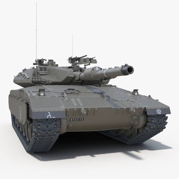 IDF MBT Merkava mk-IIID 3D Models