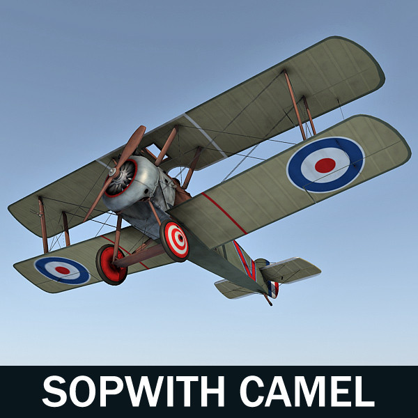 Sopwith camel 3D Models