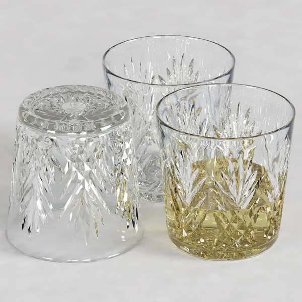 3d cut glass - Whisky Glass by Gravistar
