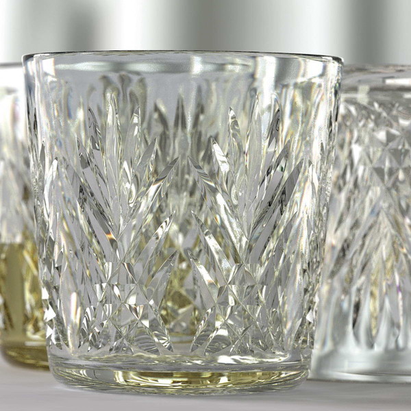 3d cut glass - Whisky Glass by Gravistar