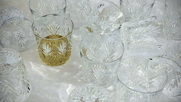 3d cut glass - Whisky Glass by Gravistar