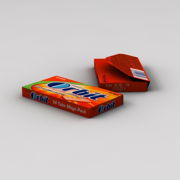 3ds max chewing gum - Chewing Gum by tdubic
