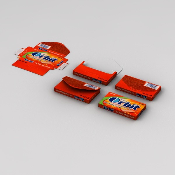 3ds max chewing gum - Chewing Gum by tdubic