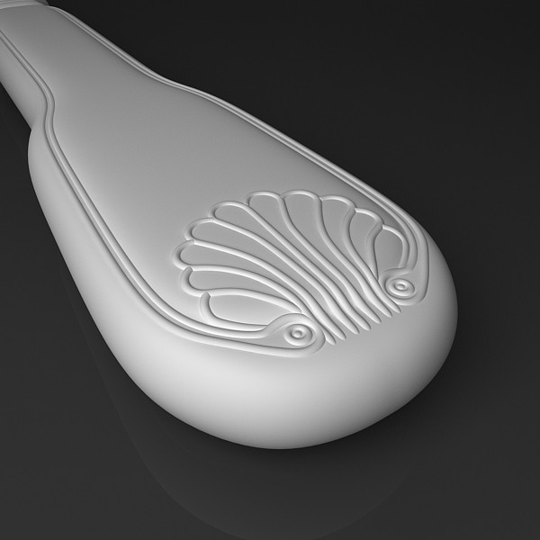 fork knife 3ds - Cutlery by 3dShed