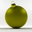 Christmas ball gold matte cap v1