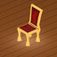 Old Chair Low-Poly