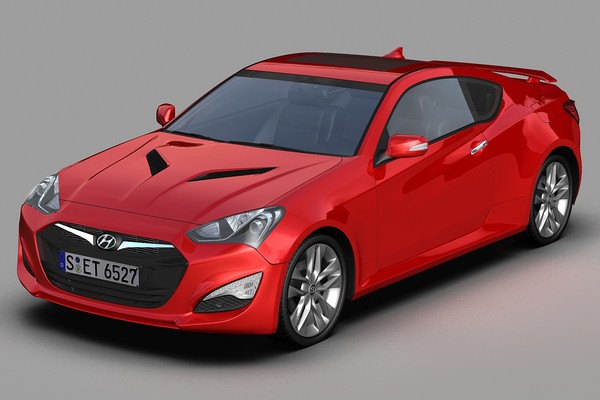 3d 8 2 - 2013 Hyundai Genesis Coupe by 3dKen