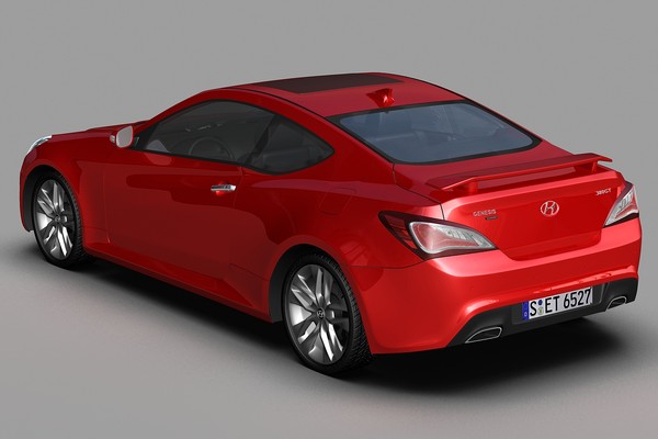 3d 8 2 - 2013 Hyundai Genesis Coupe by 3dKen