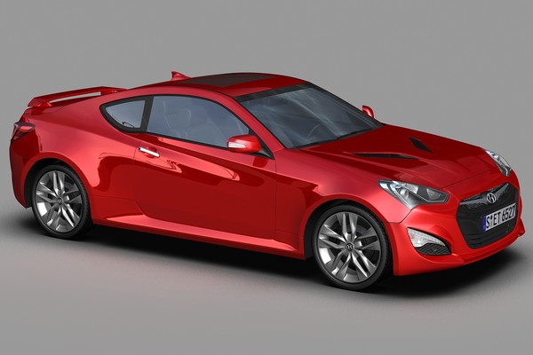 3d 8 2 - 2013 Hyundai Genesis Coupe by 3dKen
