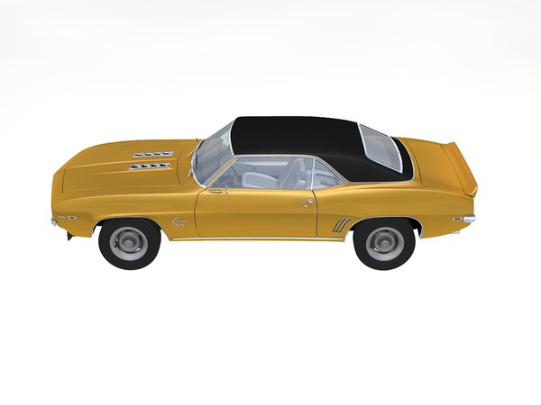 3d model chevrolet camaro ss 1969 - Chevrolet Camaro SS (1969) by TiRex999