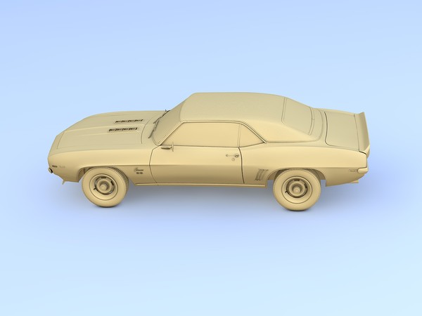 3d model chevrolet camaro ss 1969 - Chevrolet Camaro SS (1969) by TiRex999