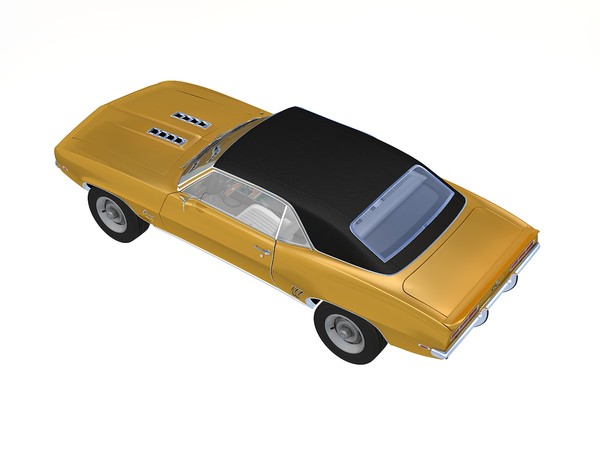 3d model chevrolet camaro ss 1969 - Chevrolet Camaro SS (1969) by TiRex999