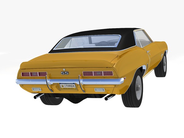 3d model chevrolet camaro ss 1969 - Chevrolet Camaro SS (1969) by TiRex999