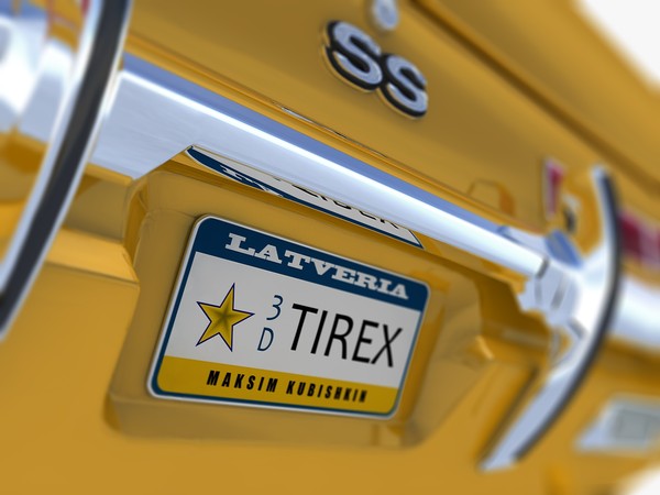 3d model chevrolet camaro ss 1969 - Chevrolet Camaro SS (1969) by TiRex999