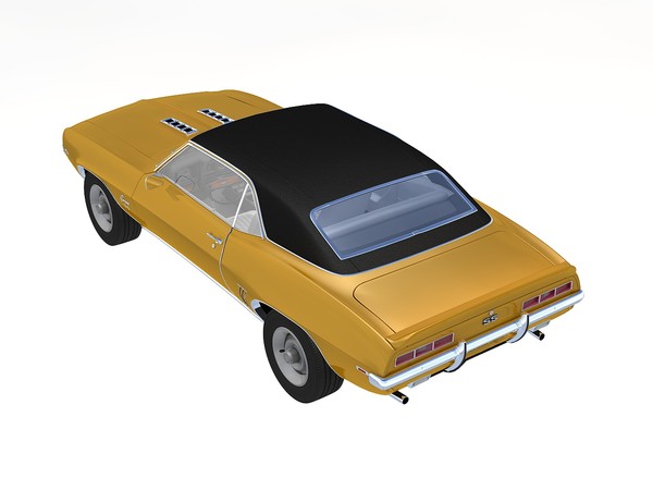 3d model chevrolet camaro ss 1969 - Chevrolet Camaro SS (1969) by TiRex999