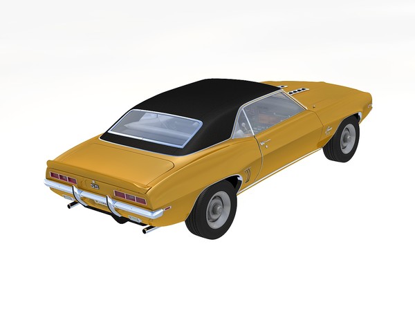 3d model chevrolet camaro ss 1969 - Chevrolet Camaro SS (1969) by TiRex999