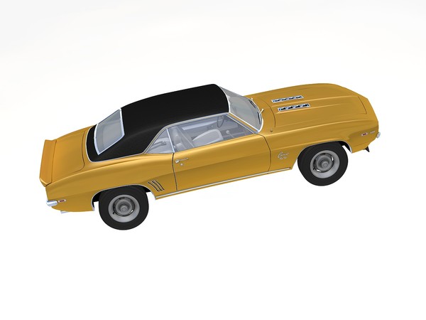 3d model chevrolet camaro ss 1969 - Chevrolet Camaro SS (1969) by TiRex999