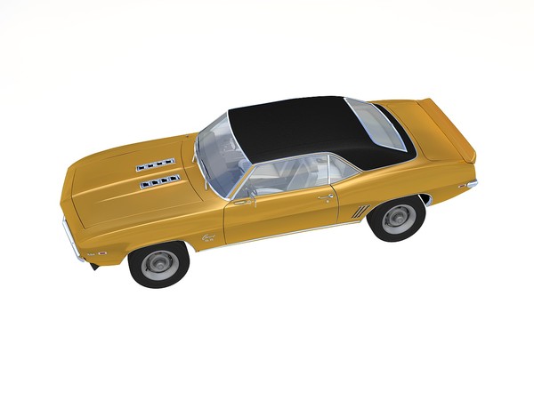 3d model chevrolet camaro ss 1969 - Chevrolet Camaro SS (1969) by TiRex999
