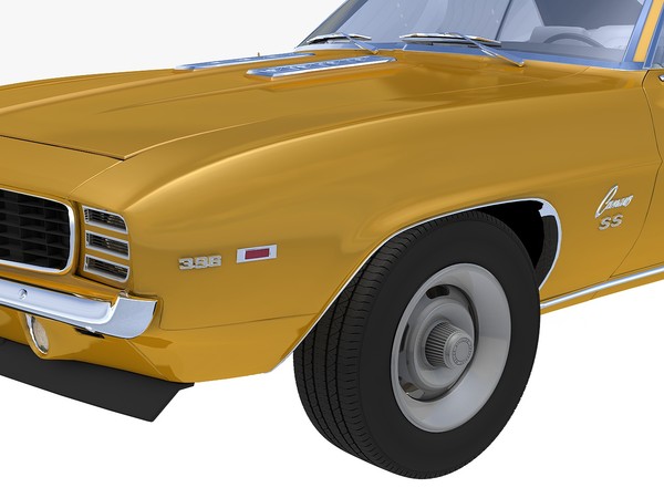 3d model chevrolet camaro ss 1969 - Chevrolet Camaro SS (1969) by TiRex999