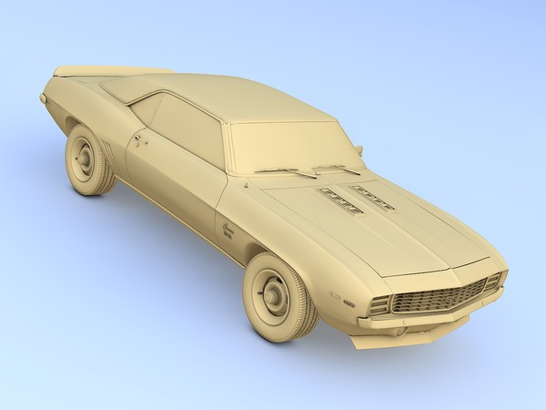 3d model chevrolet camaro ss 1969 - Chevrolet Camaro SS (1969) by TiRex999
