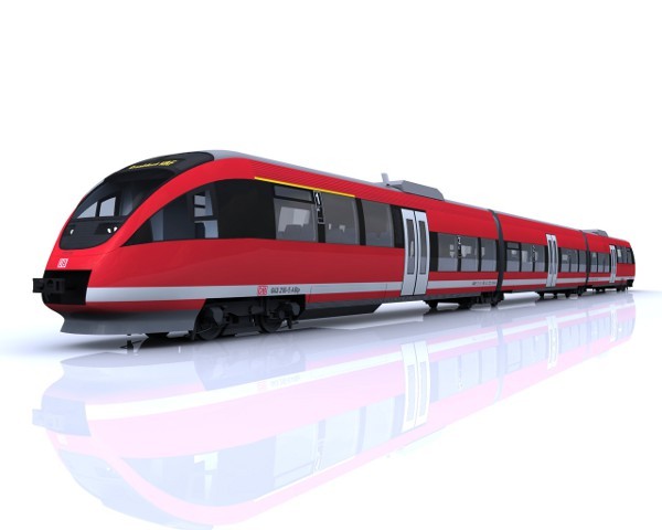 3ds max talent passenger train deutsche - BR643 Talent of Deutsche Bahn by AliceFromLake