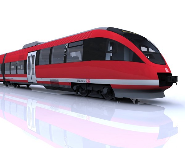 3ds max talent passenger train deutsche - BR643 Talent of Deutsche Bahn by AliceFromLake