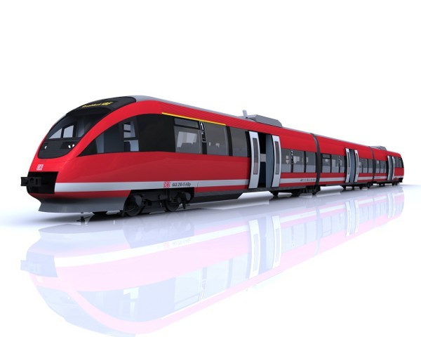 3ds max talent passenger train deutsche - BR643 Talent of Deutsche Bahn by AliceFromLake