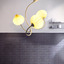 Aqua Creations 3Palm ceiling fixture