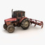 Tractor with Plow