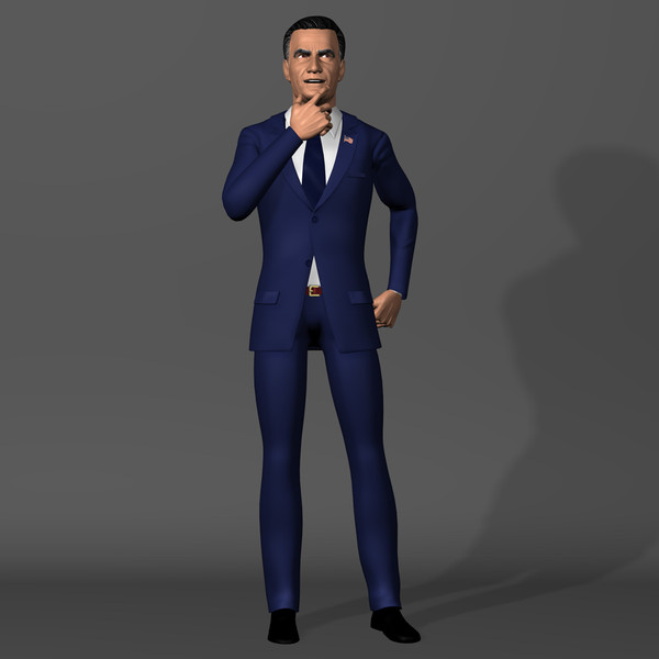 Mitt Romney 3D Models