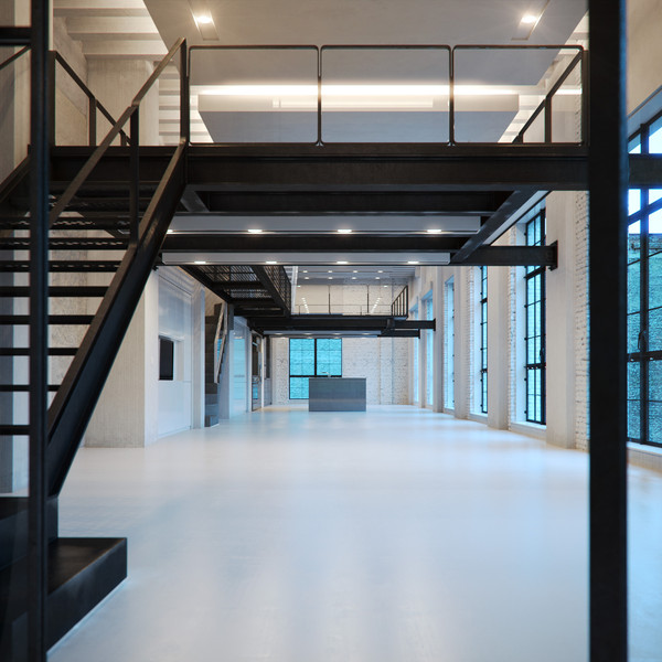 3d model interior scene - Loft Scene by BBB3viz