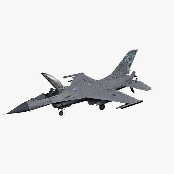 realistic f-16 cockpit 3d model - F-16 by 3d_molier