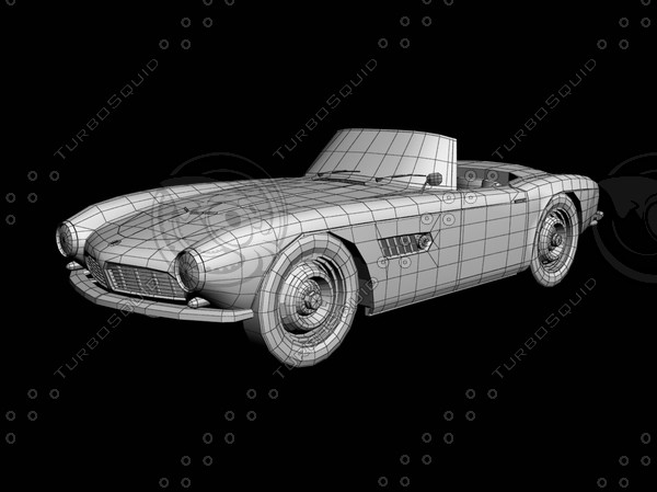 bmw 507 roadster obj - BMW 507 roadster by desmonster