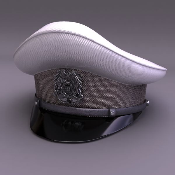 Peaked cap 3D Models