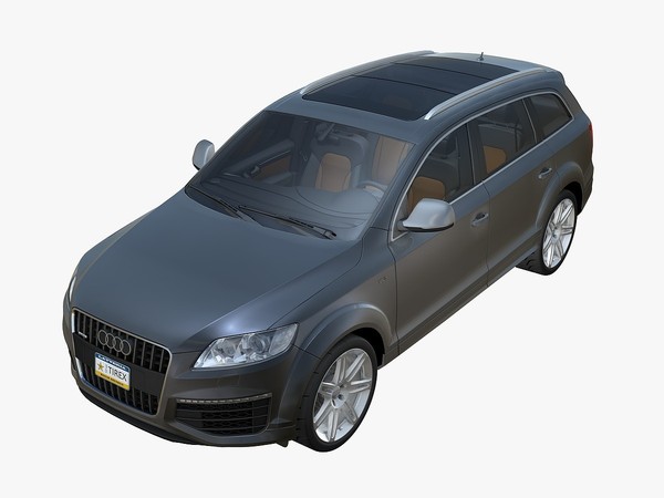Audi Q7 V12 TDI (2009) 3D Models