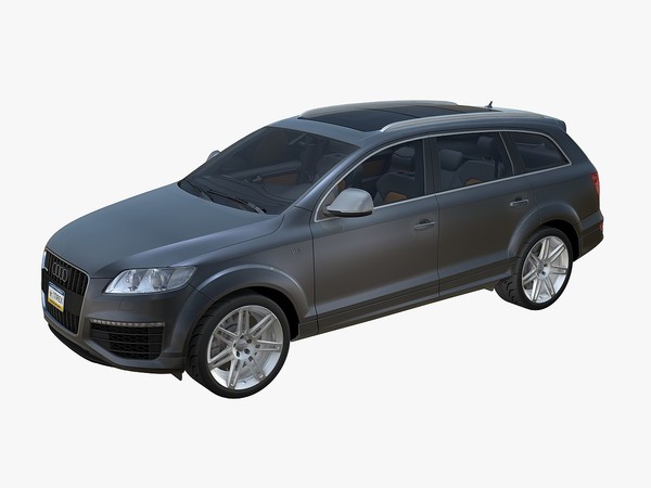 c4d audi q7 v12 tdi - Audi Q7 V12 TDI (2009) by TiRex999