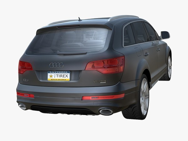 c4d audi q7 v12 tdi - Audi Q7 V12 TDI (2009) by TiRex999