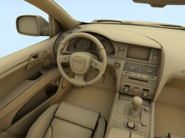 c4d audi q7 v12 tdi - Audi Q7 V12 TDI (2009) by TiRex999
