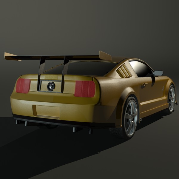 3d mustang supercharged stallion sport car model - Mustang Supercharged Stallion by KeremGogus