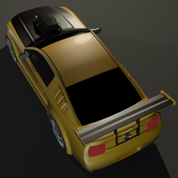 3d mustang supercharged stallion sport car model - Mustang Supercharged Stallion by KeremGogus