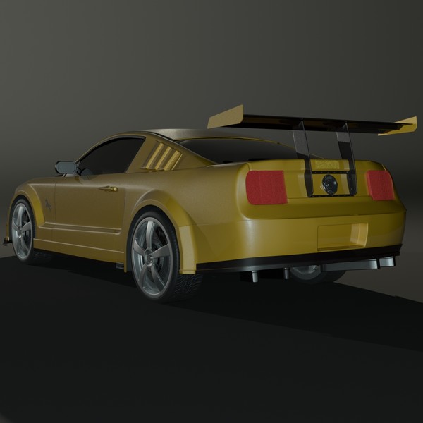 3d mustang supercharged stallion sport car model - Mustang Supercharged Stallion by KeremGogus