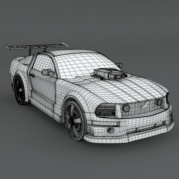 3d mustang supercharged stallion sport car model - Mustang Supercharged Stallion by KeremGogus