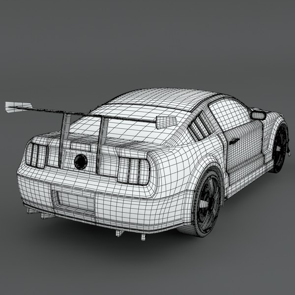 3d mustang supercharged stallion sport car model - Mustang Supercharged Stallion by KeremGogus