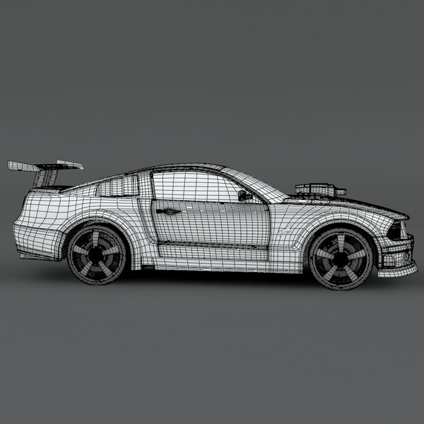 3d mustang supercharged stallion sport car model - Mustang Supercharged Stallion by KeremGogus