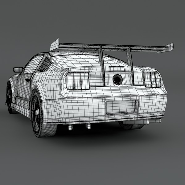 3d mustang supercharged stallion sport car model - Mustang Supercharged Stallion by KeremGogus