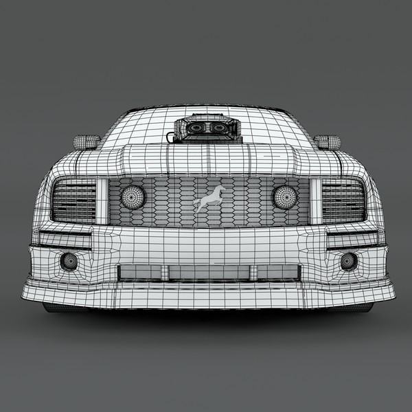 3d mustang supercharged stallion sport car model - Mustang Supercharged Stallion by KeremGogus
