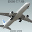 Boeing 777-300 Generic White